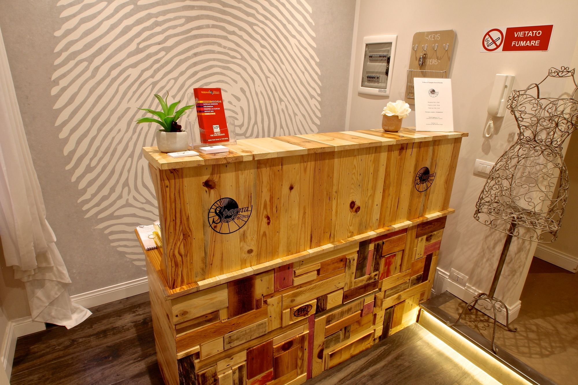 Spagna Secret Rooms Roma Eksteriør bilde